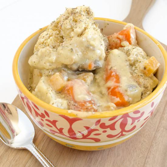 Crockpot Chicken and Dumplings