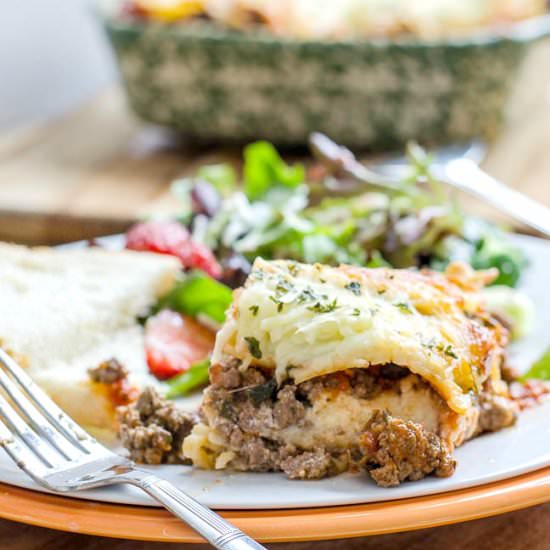Meat Lasagna