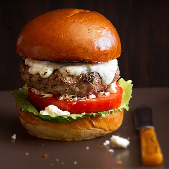 Tzatziki Lamb Burgers