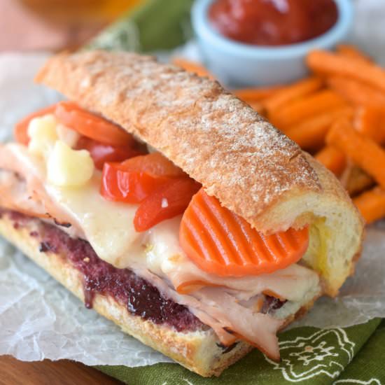 Blackberry Turkey Sub