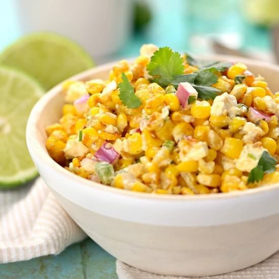 Skinny Mexican Street Corn