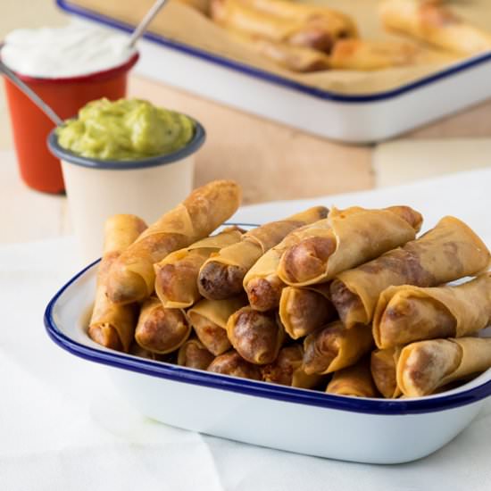 Breakfast Spring Rolls