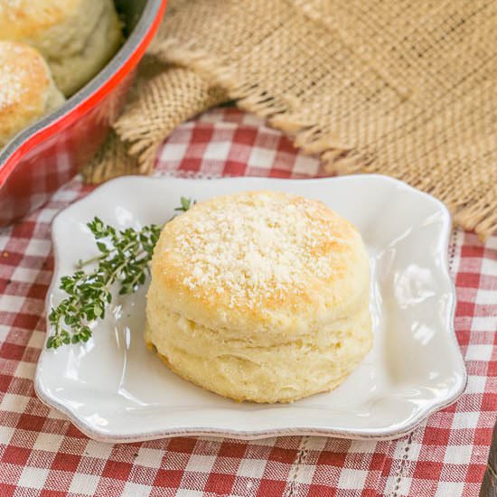 Buttermilk Goat Cheese Biscuits