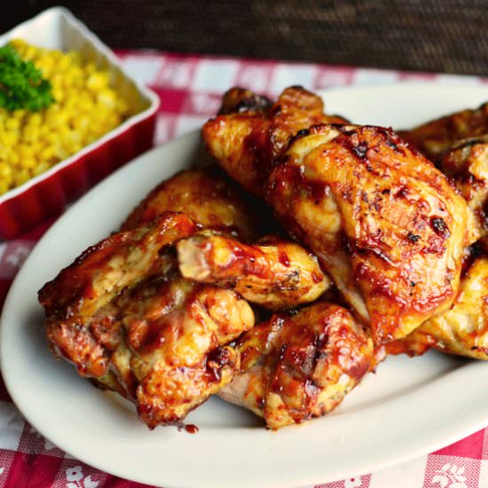 Easy Grilled BBQ Chicken