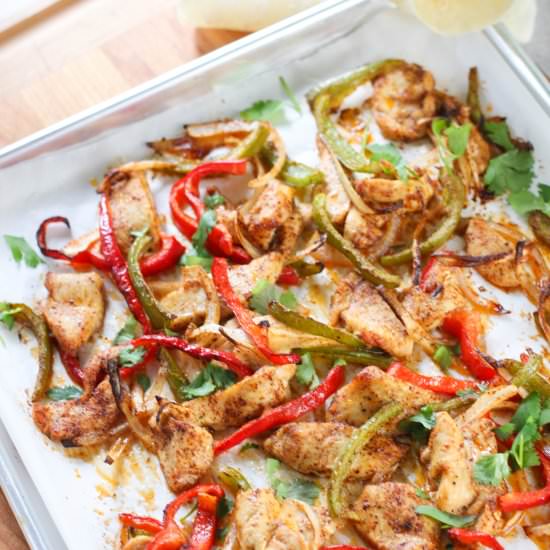 Sheet Pan Fajita