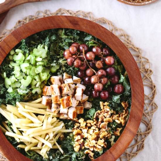 Kale Waldorf Chicken Salad