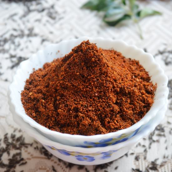 Nyjer seed spicy powder