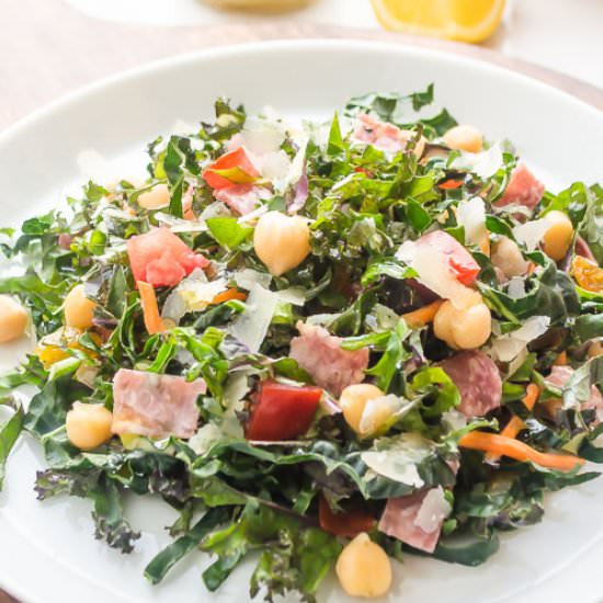 Italian Chopped Kale Salad