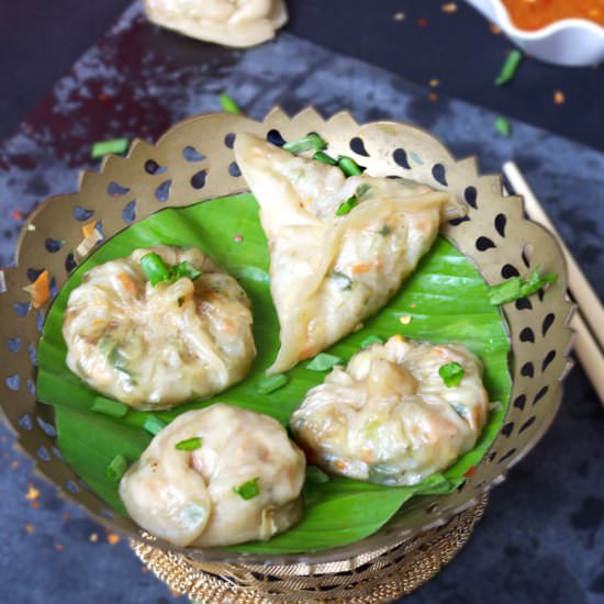 Vegetable momos