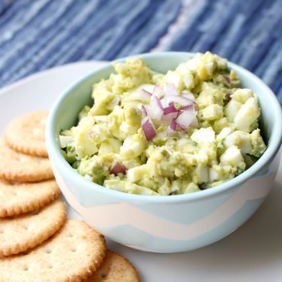 Easy Avocado Egg Salad