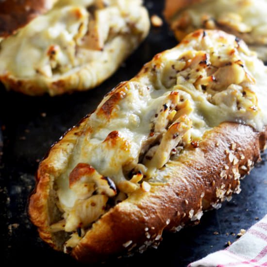 Honey Dijon Chicken Cheesesteaks