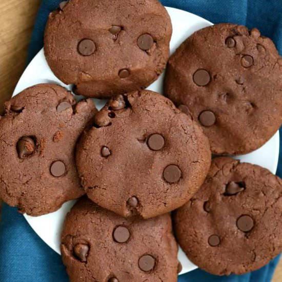 Double Chocolate Chip Cookies