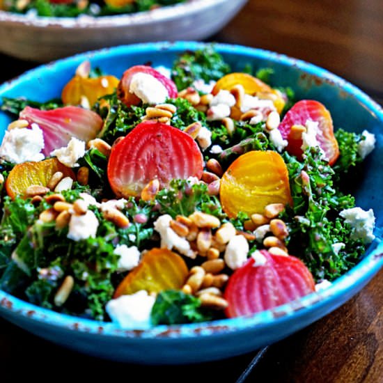 Roasted Beet Salad with Pomegranate