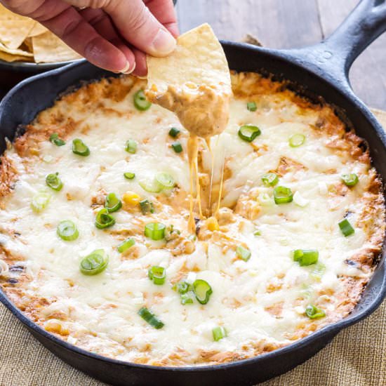Skinny Red Chile Enchilada Dip
