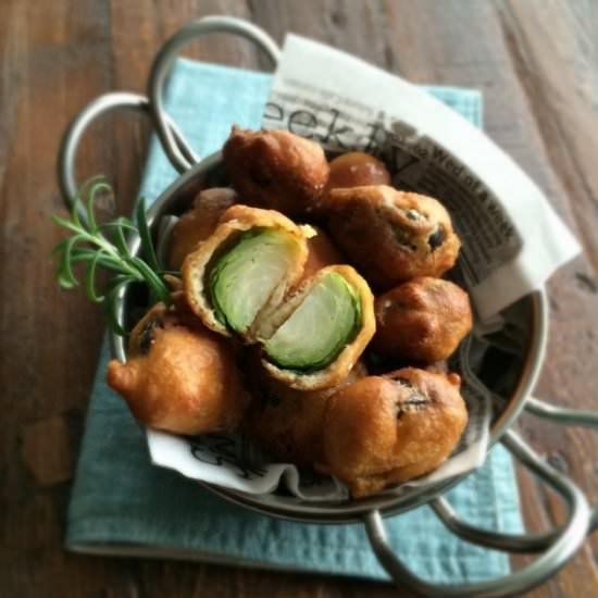 Brussels Sprouts Fritters