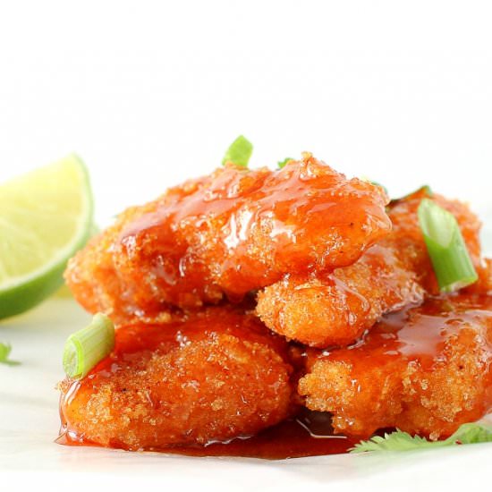Sweet and Spicy Chicken Fingers