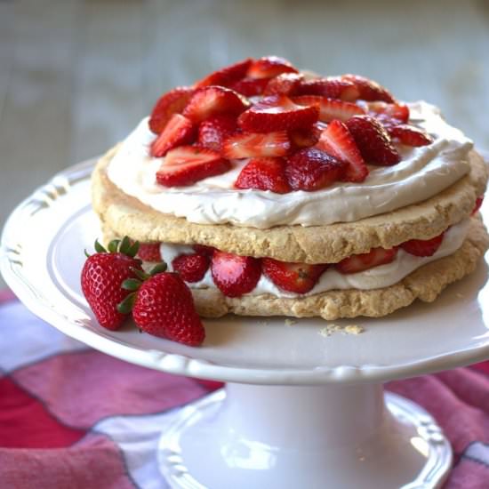 Vegan Strawberry Shortcake