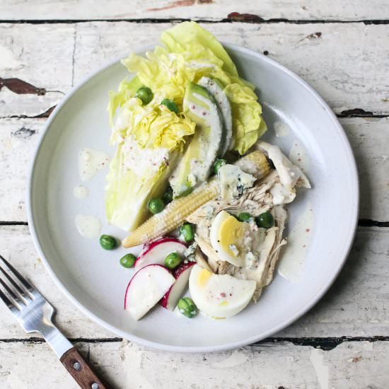 Gochugaru Blue Cheese Salad