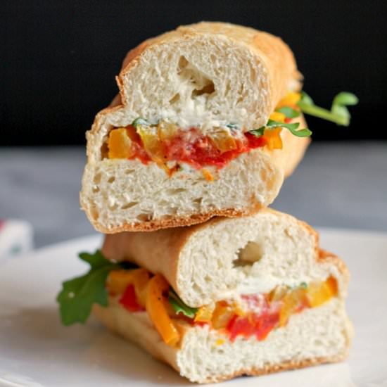 Roasted Vegetable Sandwich