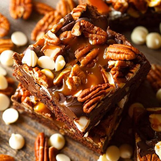 Turtle Brownies