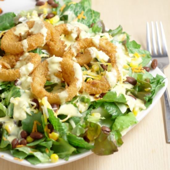 Southwest Salad & Honey Mustard