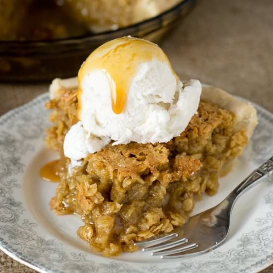 Amish Oatmeal Pie