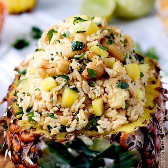 Pineapple Coconut Cashew Rice