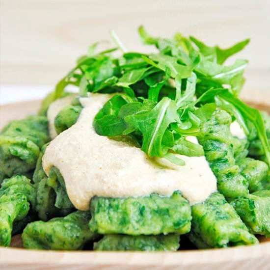 Gluten-Free Wild Garlic Gnocchi