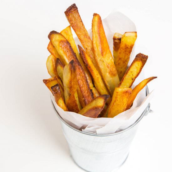 Baked Madras Curry French Fries