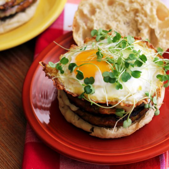 Chile Rellenos Breakfast Burgers