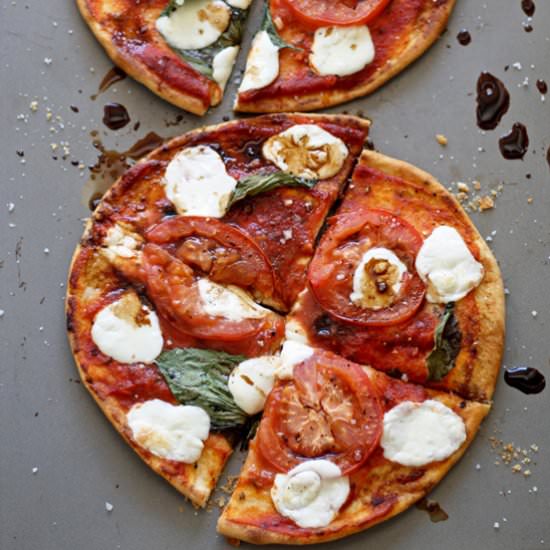 Margherita Pizza Pitas