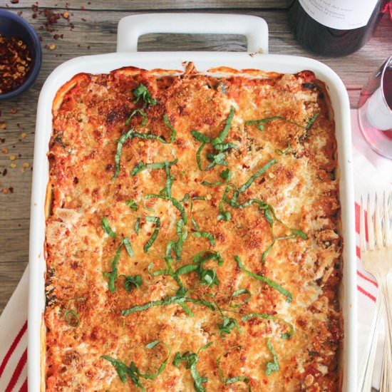 Lasagna Quinoa Bake
