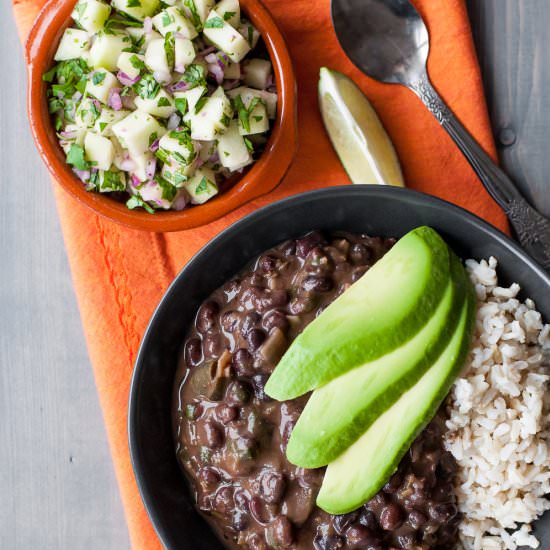 Vegan Black Bean Soup