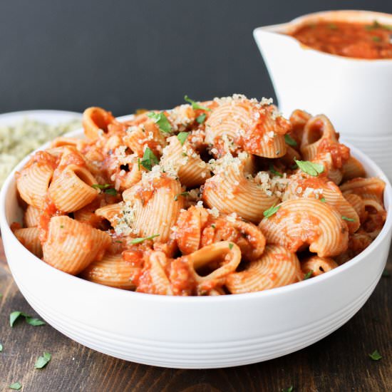 Vegan Veggie “Meat Sauce”