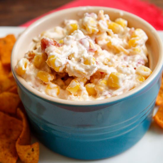 Creamy Rotel Corn Dip