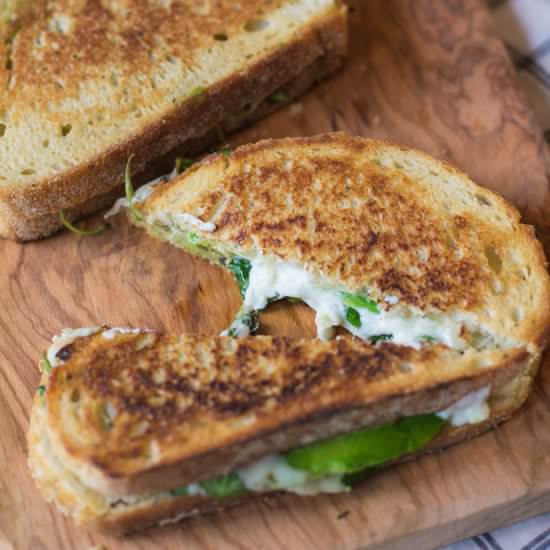 Pesto Grilled Cheese