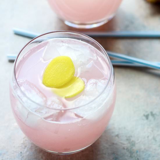 Spicy Rhubarb Sparkler