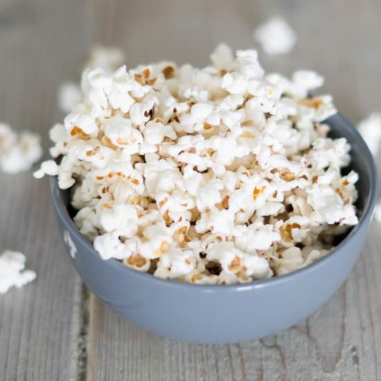 Popping popcorn