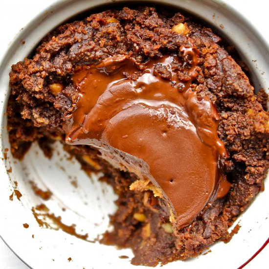 PB Cup Brownies for Two