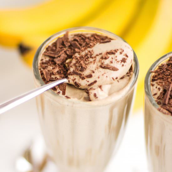 Healthy PB Banana Pudding