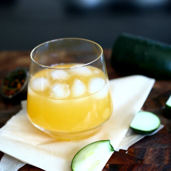 Citrus Green Tea Cocktail