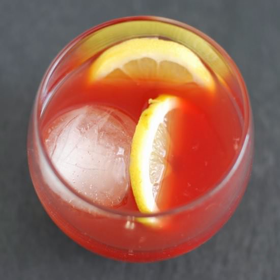 Blackcurrant Vodka Lemonade