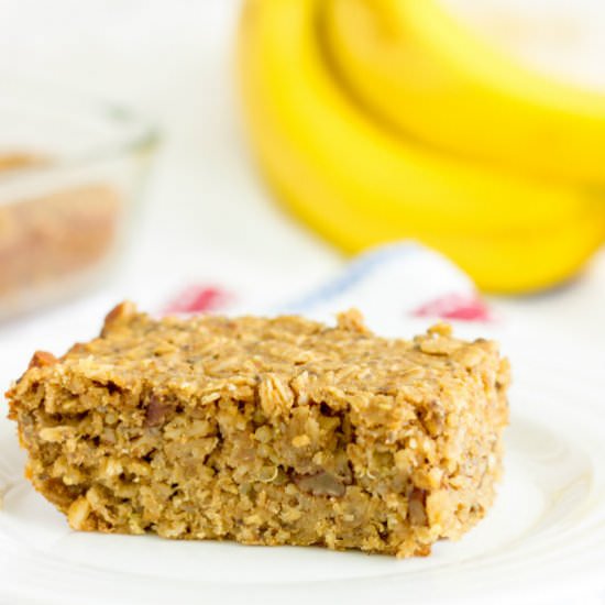 Banana Nut Quinoa Bars