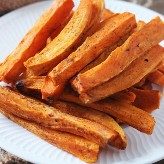 Baked Crispy Sweet Potato Fries