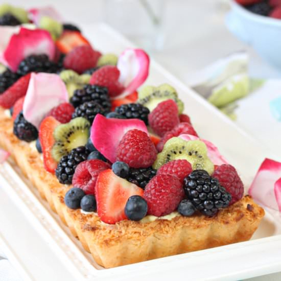 Coconut Macaroon Tart