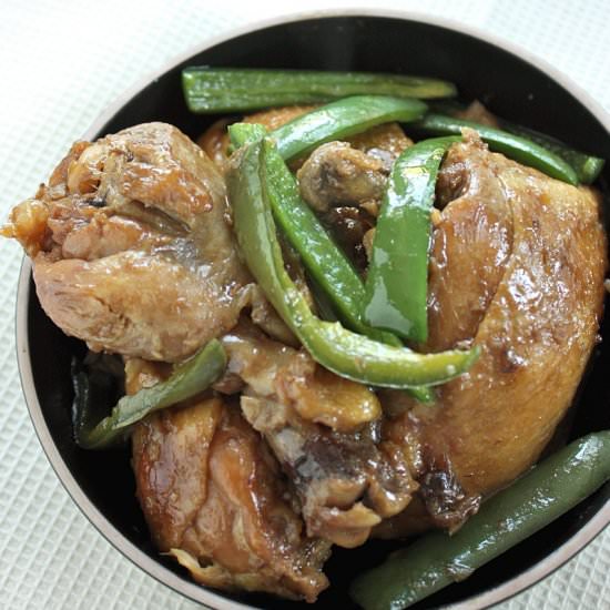 Chicken with Jalapeno Chilies