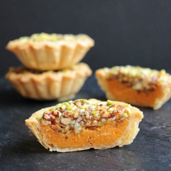 Carrot and Pistachio Baklava