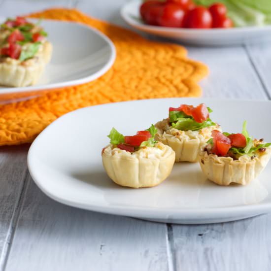 Cheddar BLT Cups