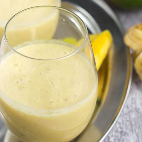 Mango, Banana, Pineapple Smoothie