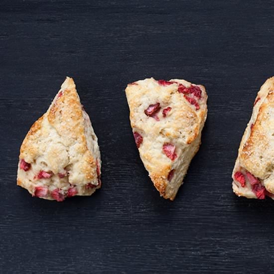 Strawberry Scones